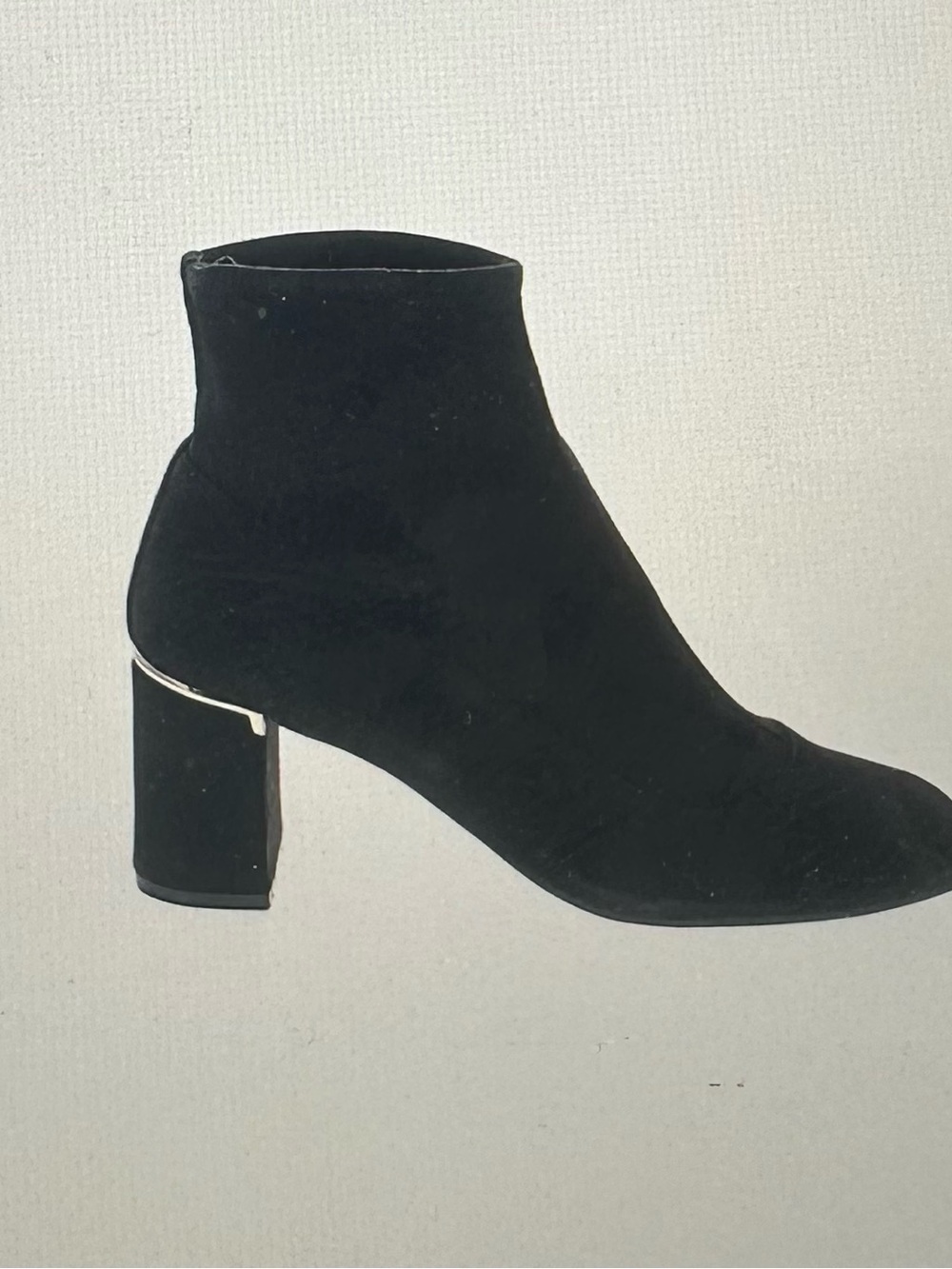 Cole Haan Black Suede Ankle Boots - Women